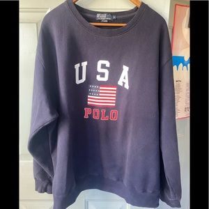Vintage polo USA crewneck sweater